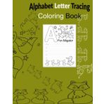 Alphabet letter tracing: Coloring book