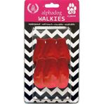 Alphadog 6 Adet XS Kırmızı Köpek Galoşu