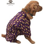 Alphadog Thunder Polarlı Orta-Büyük Irk Köpek Yağmurluk Tulumu - Mor - Pembe - 8