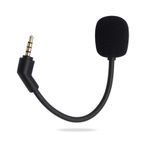 Alphatec Yedek oyun mikrofonu HyperX Cloud Flight & Flight S oyun kulaklığı PS4 PS5 Xbox One PC için, çıkarılabilir 3,5 mm Boom mikrofon