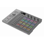 AlphaTheta SLAB Serato MIDI Controller, 29x29mm Pedler, Ayarlanabilir Aftertouch, Siyah