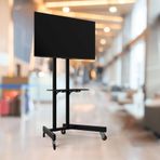 Alpin TV/Fuar Standı Bilgisayar Askı Aparatlı Metal Tv Sehpası Ünitesi