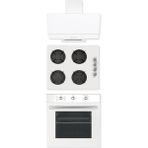 Alpina Beyaz Cam 3'lü Ankastre Set Turbo Fan