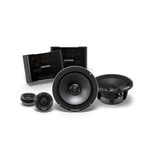 Alpine HDZ-65C 16,5 cm (6.5”) Alpine Status 2 Yollu Komponent Hoparlör, Hi-Res Audio, 100W RMS / 300W Peak, Carbon Membran, Audiophile Ses Sistemi