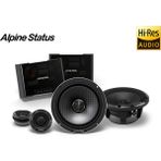 Alpine HDZ-65C Hi-Res 6-1 / 2" (16,5 Cm) 2 Yönlü Komponent Hoparlör Seti