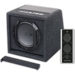 Alpine Subwoofer 300W Zirve Güç 20 cm Dahili Amfili Bas Refleks Kutulu Dayanıklı Izgaralı Tasarım
