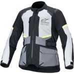 Alpinestars Andes Air Drystar Korumalı Motosiklet Montu Gri Siyah - Gri - Siyah