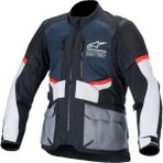 Alpinestars Andes Air Drystar Korumalı Motosiklet Montu Siyah / Gri / Mavi - 2XL