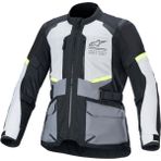 Alpinestars Andes Air Drystar Korumalı Motosiklet Montu Siyah / Gri