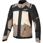 Alpinestars Andes V4 Korumalı Motosiklet Montu Kahverengi Siyah - 3XL - Kahverengi - Siyah