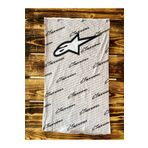 Alpinestars Beyaz Buff Maske Bandana Motorcu Outdoor Boyunluk