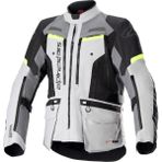 Alpinestars Bogota Pro Drystar Korumalı Motosiklet Montu Gri / Oranj