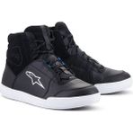 Alpinestars Chrome Drystar Korumalı Motosiklet Botu Siyah Beyaz Mavi - Siyah - Beyaz - Mavi - 40