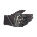 Alpinestars Chrome Korumalı Motosiklet Eldiveni Siyah / Gri