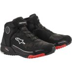 Alpinestars Cr-X Drystar Motosiklet Botu - Siyah - Kırmızı - 45