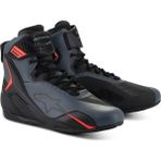 Alpinestars Faster-4 Korumalı Motosiklet Botu Siyah Kırmızı - Siyah - Kırmızı - 40