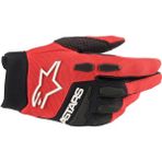 Alpinestars Full Bore Korumalı Kros Motosiklet Eldiveni Kırmızı / Siyah