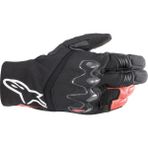 Alpinestars Hyde Xt Ds Wp Korumalı Motosiklet Eldiveni Kırmızı / Siyah