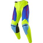 Alpinestars Racer Hoen Kros Motosiklet Pantolonu Sarı Mavi Kırmızı