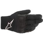 Alpinestars S-Max Drystar Wp Korumalı Motosiklet Eldiveni Siyah / Beyaz