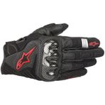 Alpinestars Smx-1 Air V2 Korumalı Motosiklet Eldiveni Siyah / Kırmızı
