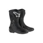 Alpinestars Smx S Korumalı Spor Motosiklet Botu Siyah