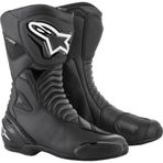 Alpinestars SMX S WP Korumalı Spor Motosiklet Botu Siyah