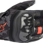 Alpinestars SMX-Z Drystar Mens Leather Motorcycle Gloves Black/Red XXL