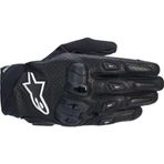 Alpinestars SP X 7 Korumalı Motosiklet Eldiveni Siyah Beyaz