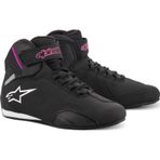 Alpinestars Stella Sektor Korumalı Kadın Motosiklet Botu Siyah Fuşya