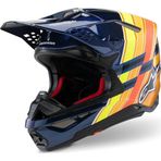 Alpinestars Supertech M10 TLD 25 Limited Off-Road Kaskı MaviOranj