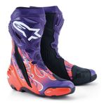 Alpinestars Supertech R Limited Edition Flyte Vented Korumalı Motosiklet Botu Mor