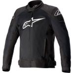 Alpinestars T-Sp x Superair Yazlık Korumalı Motosiklet Montu Siyah Beyaz - 2XL - Siyah - Beyaz