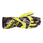 Alpinestars Tech-1 K Yarış V2 Cam - Sarı Flou Black - 2XL