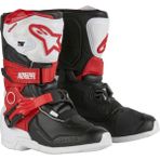 Alpinestars Tech-3s Kros Çocuk Motosiklet Botu Siyah / Kırmızı / Beyaz - 33