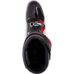 Alpinestars TECH 7 Kros Motosiklet Botu Siyah Kırmızı Su Geçirmez Koruma ve Yüksek Performans - Siyah - Kırmızı - 41