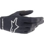 Alpinestars Youth Radar Çocuk-Genç Off-Road Motosiklet Eldiveni Siyah