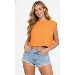 ALPİNGOMOU Kadın Oversize Crop T-Shirt Salaş Kesim Yazlık Crop Bluz