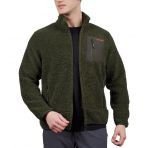 Alpinist 600506 Plus Teddy Polar Haki Erkek Mont