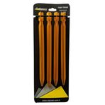 Alpinist 6061 18 cm Turuncu 4'lü Alüminyum Çadır Kazığı