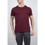 Alpinist Albino Vişne Erkek Basic T-shirt