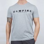 Alpinist Buteo Gri Melanj Erkek T-shirt