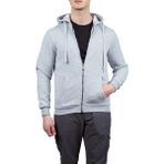 Alpinist Covert Tam Fermuarlı Gri Melanj Erkek Sweatshirt