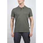 Alpinist Erkek Polo Yaka Tişört - Pamuklu Spor Tişört - Stratus - Haki (600303)