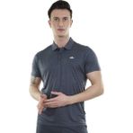 Alpinist Spor Erkek Polo Yaka Tişört - Hızlı Kuruyan Tişört - Ultra Dry Antrasit (600613)