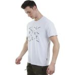 Alpinist Spor Erkek Tişört - Hızlı Kuruyan Tişört - Ultra Dry - Beyaz (600612)