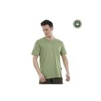 Alpinist Vortex Erkek T-Shirt Yeşil, V Yaka Tişört