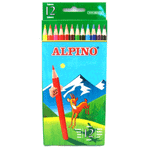 Alpino 12'li Uzun Kuru Boya Kalemi