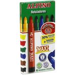 Alpino 6 Renk Rotuladores Maxi Keçeli Kalem