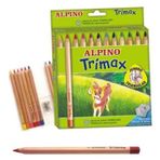 Alpino Al-113 12li Karton Kutu Trimax Jumbo Kalem